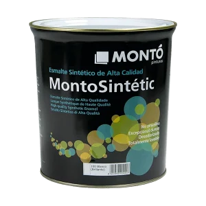 Montosintetic Pintura Anticalorica - Pintura de Altas Temperaturas - Negro - 4LT